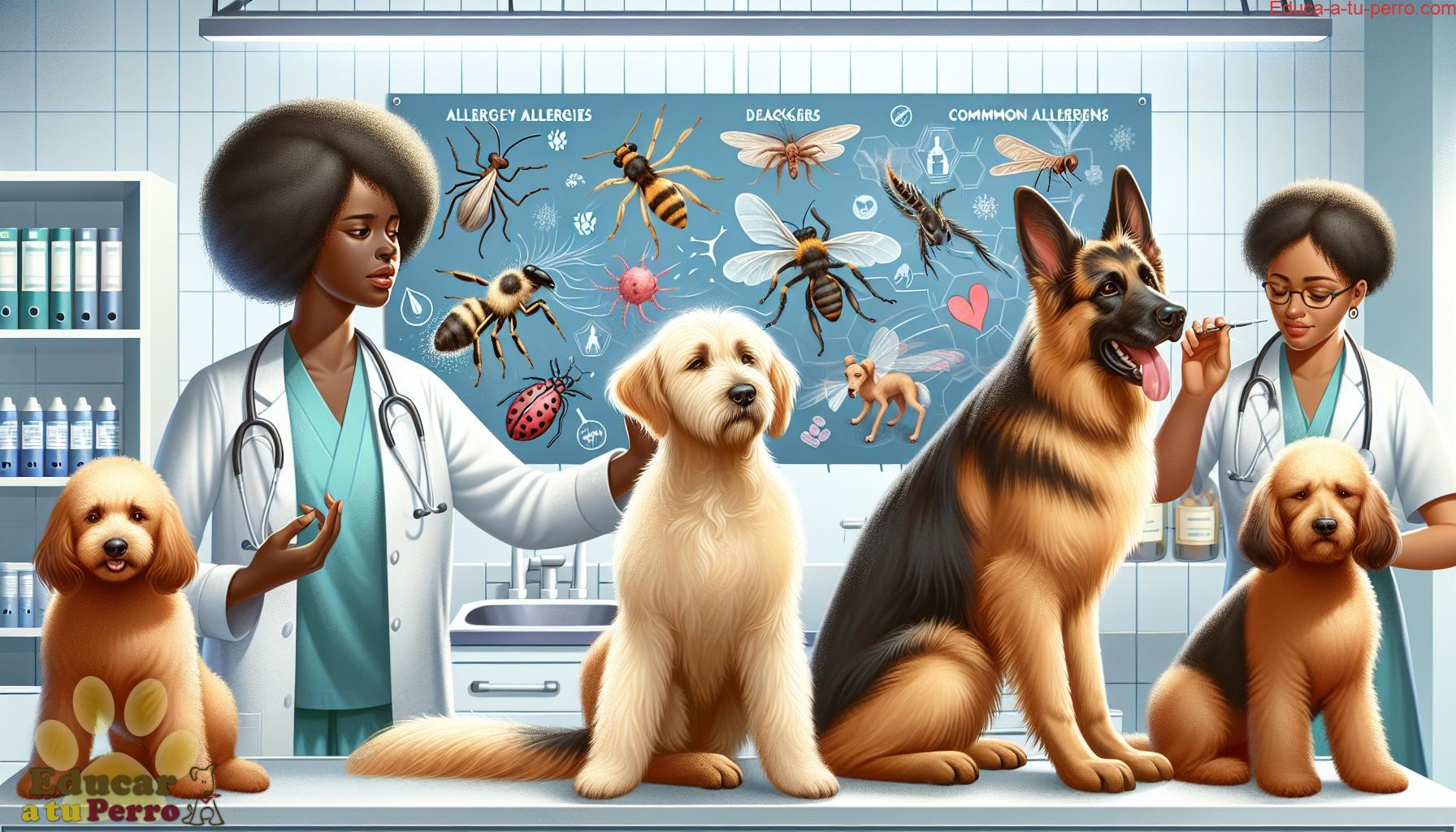 la alergia en perros - La alergia en perros